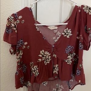 LA hearts top from pacsun